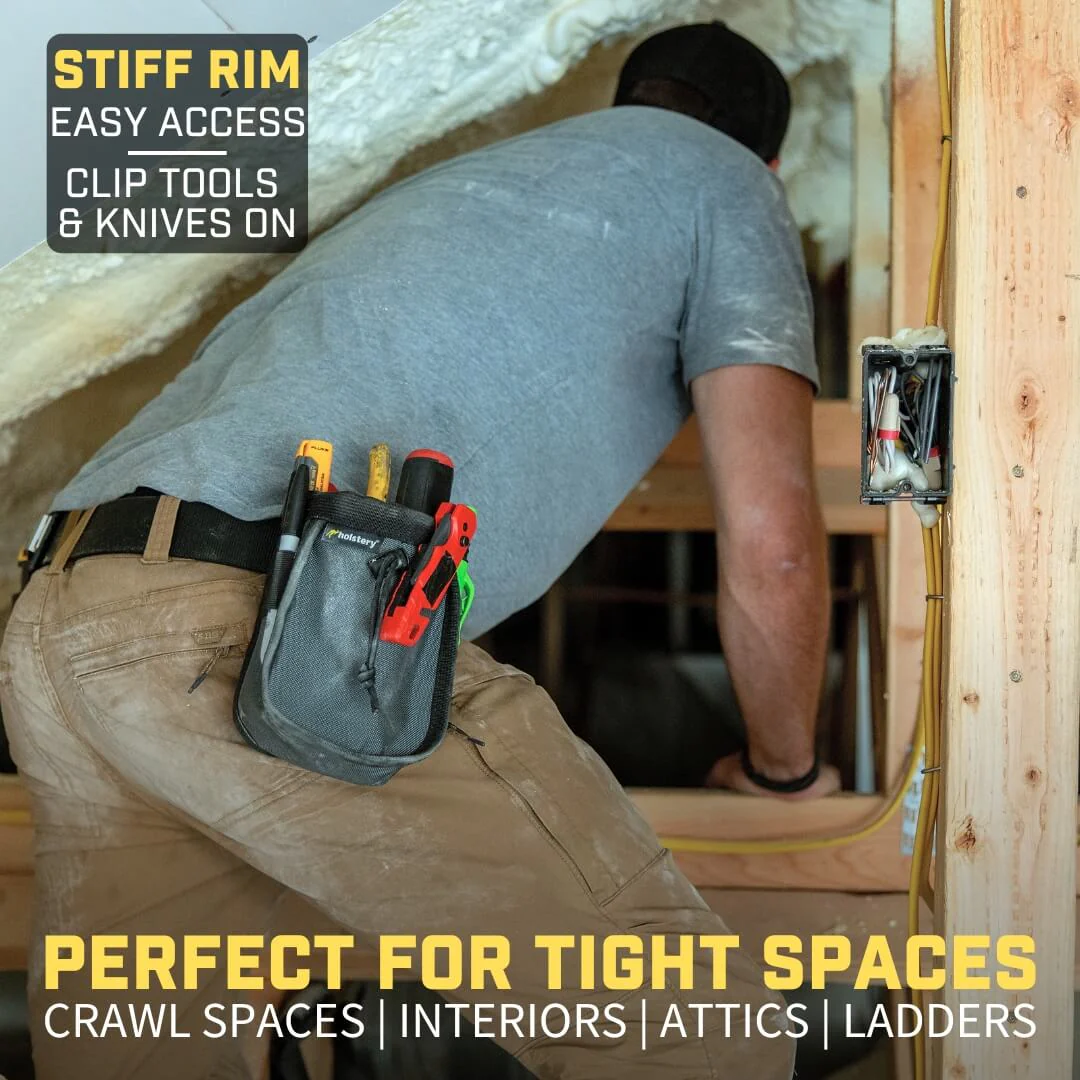 Joey Pouch | Clip-On Tool & Hardware Pouch - Image 3
